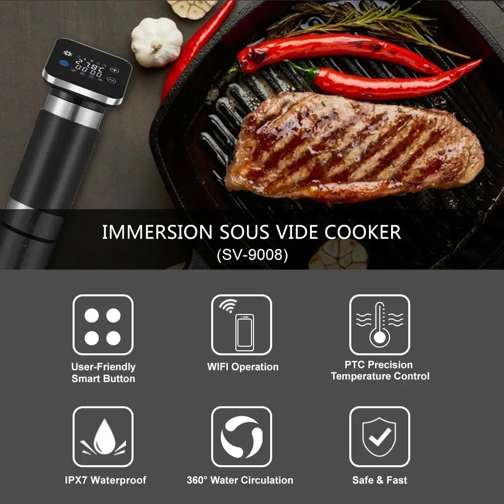 Biolomix Sous Vide Cuisinière de précision Température