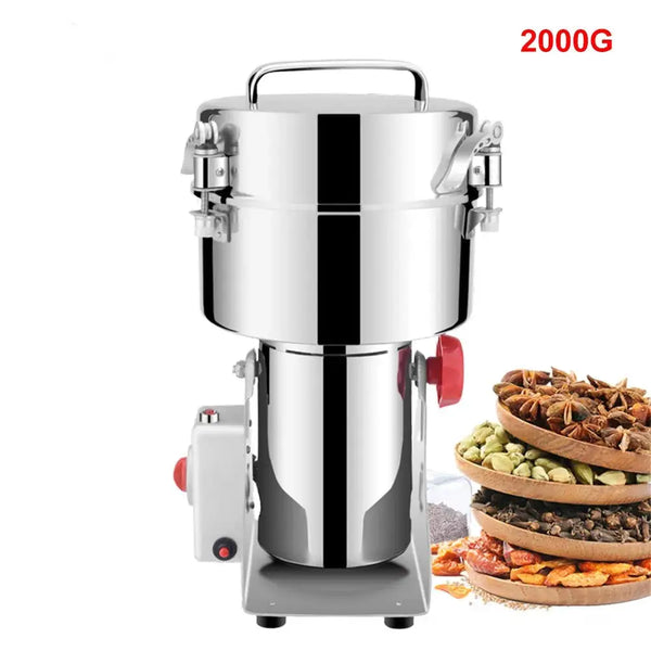 BioloMix Machine de Broyage Grains café et aliments secs