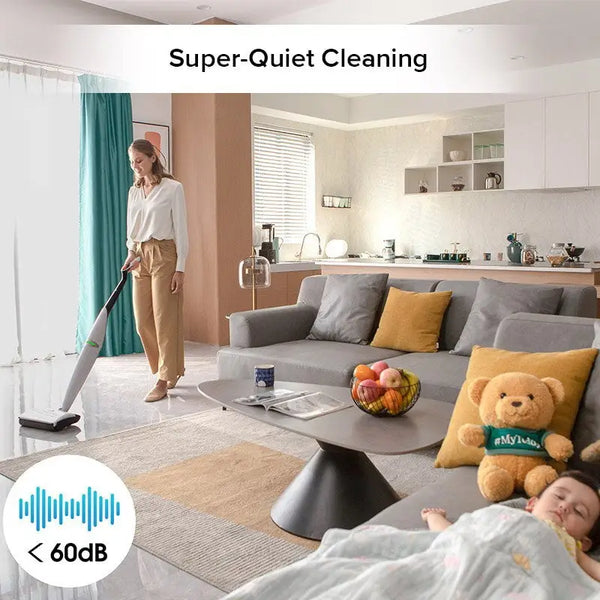 Nordvac W150 Aspirateur Balai Vapeur Sans Fil à main Sec